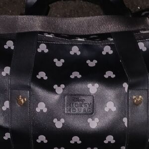 Disney Black and White Mickey Mouse Duffel Bag